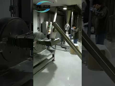 Wax product on 25 mesh at production capacity of 400kg/hr for 1200mm vibrating sceen #machine