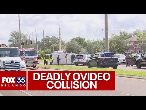 Van, car collide in Oviedo crash leaving 70-year-old dead