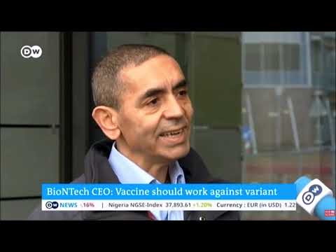 Biontech&#039;s CEO Dr. Uğur Şahin on the vaccine and the new corona virus mutation