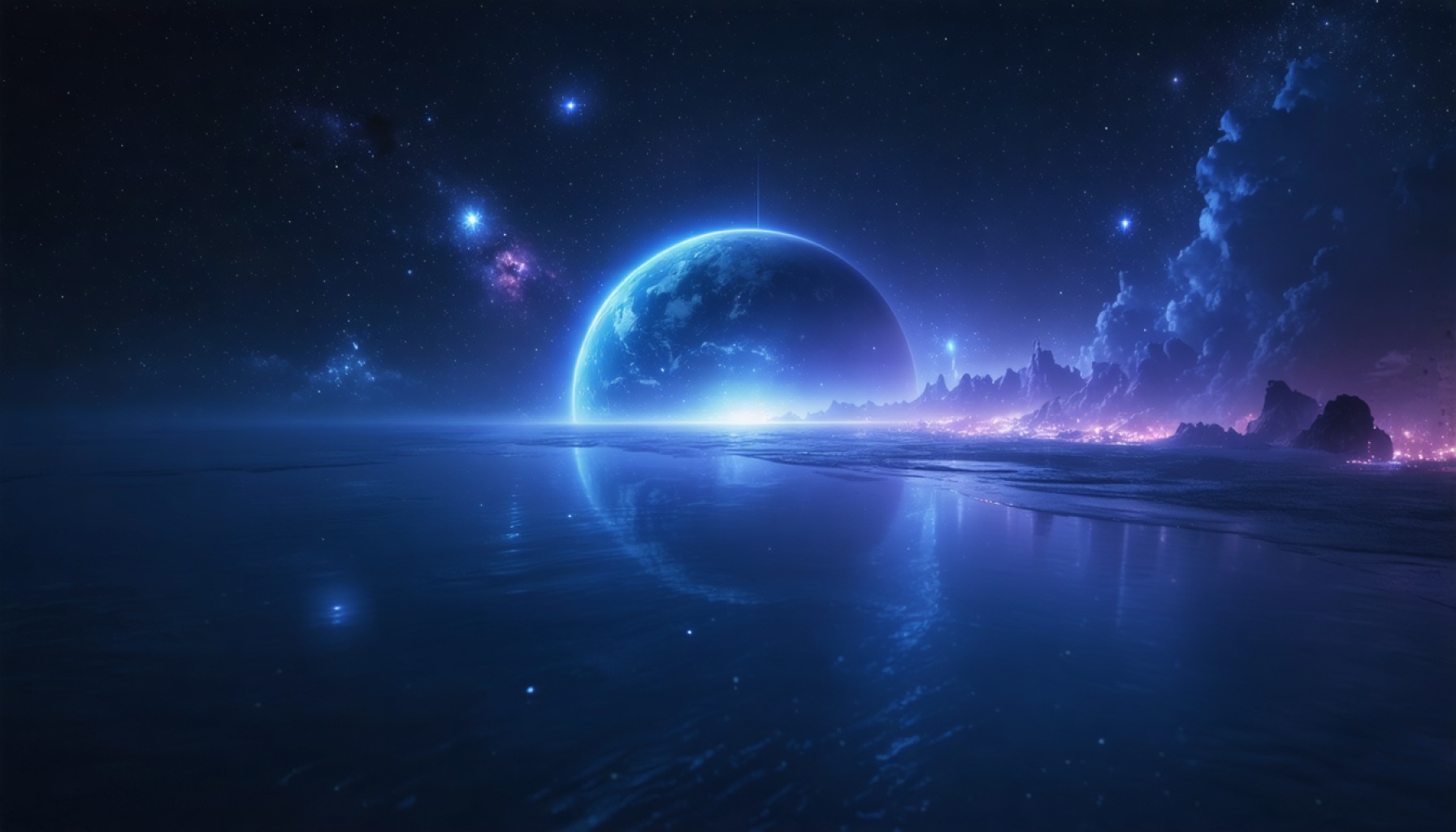 Is There a Hidden Ocean World Teeming with Life Just 124 Light Years Away?