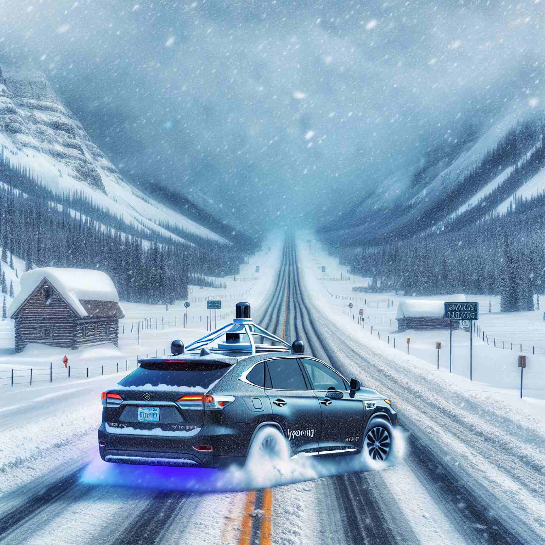 Wyoming’s Self-Driving Dilemma: Will Winter Roads Stall the Autonomous Revolution?